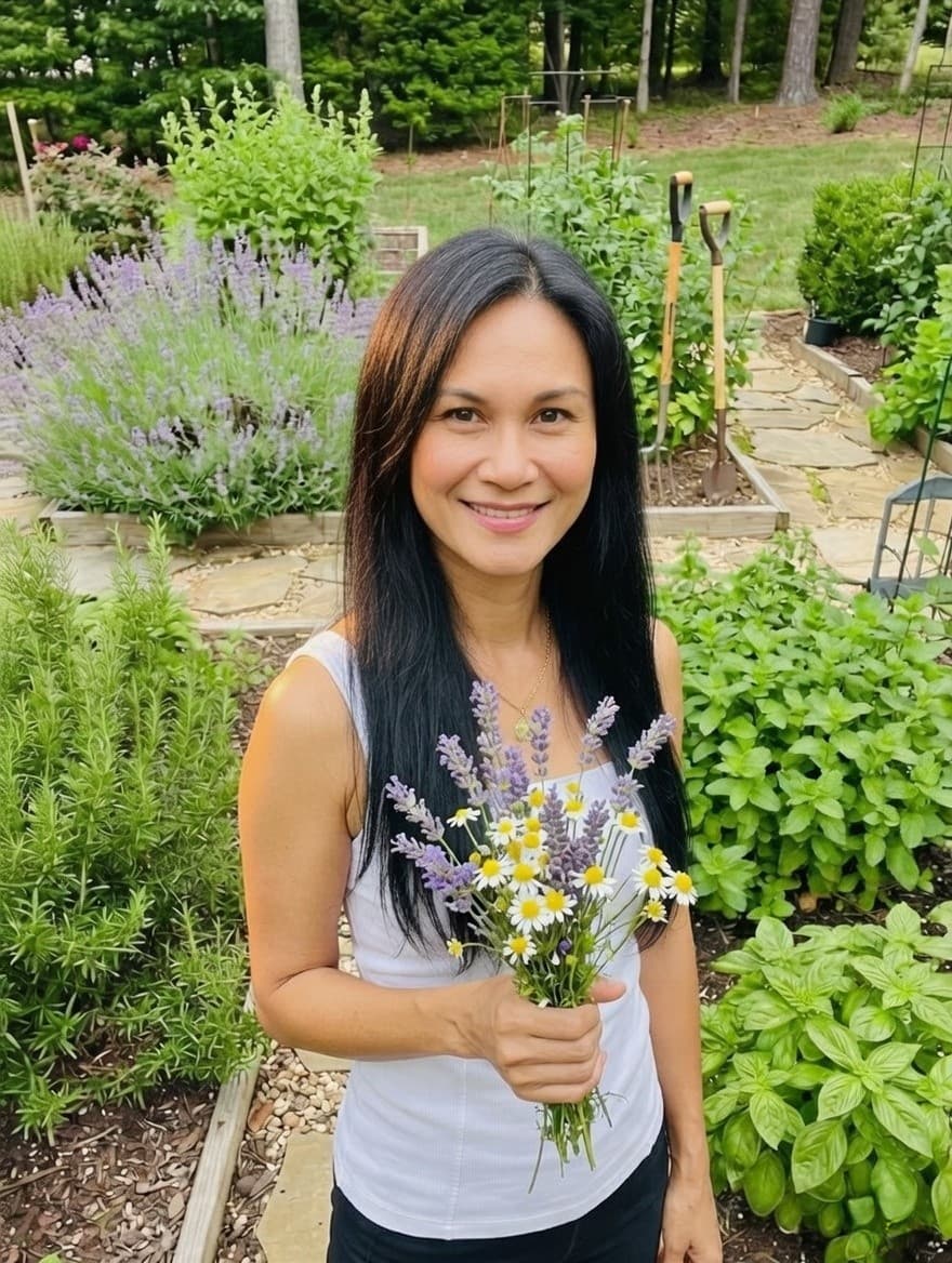 Janice, herbalist and founder of InVine Botanicals